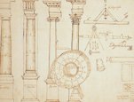 Architectural Drawing, 1685. Diego de la Sierra. Archivo General de Indias, Seville