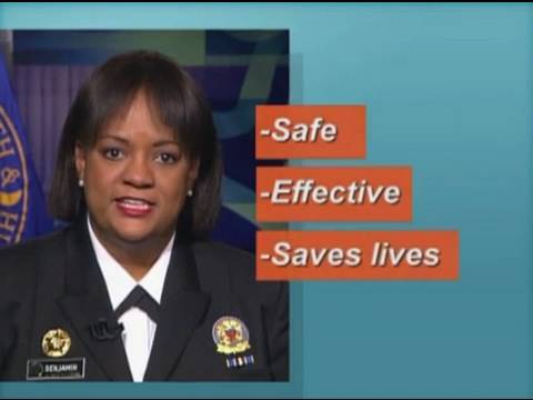 U.S. Surgeon General Dr. Regina Benjamin encourages all Americans to get vaccinated against the flu. Vaccines are safe, effective, and they save lives.