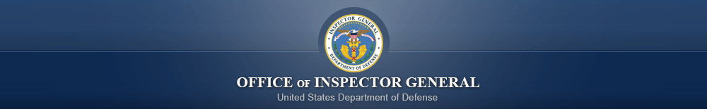 Office of Inspector General, United States Department of Defense