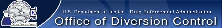 U.S. Department of Justice, Drug Enforcement Administration, Office of Diversion Control