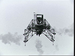 Lunar Landing Training vehicle piloted by Neil Armstrong during training