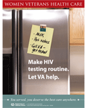 Make HIV testing routine. Let VA help.