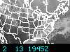 Latest NOAA Infrared Satellite Image of Frances
