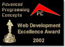 Web Development Award 2002