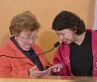 Dr. Clare Hastings (right), Debbie Kolakowski (middle), and Ann Marie Matlock (left)