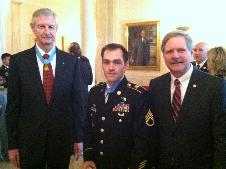 Medal of Honor Ceremony for Staff Sgt Romesha