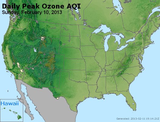 Peak Ozone (8-hour) - http://www.epa.gov/airnow/2013/20130210/peak_o3_usa.jpg