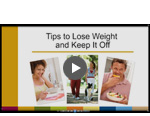 Tips to Lose Weight and Keep It Off Youtube Video