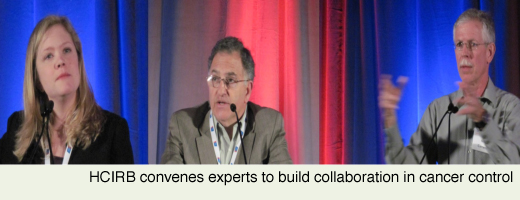 HCIRB convenes  experts to build collaboration in cancer control