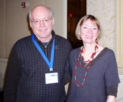 National Taxpayer Advocate (NTA) Award recipient Mark Moreau and NTA Nina Olson at the recent 2013 LITC Conference in Washington, D.C.