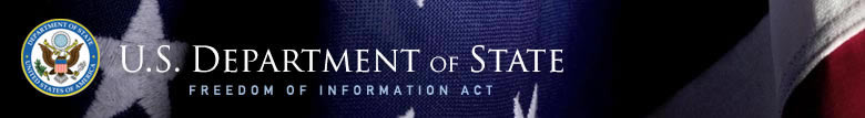 U.S. Department of State Freedom of Information Act