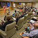 Deputy Assistant Secretary for Administration Dr. Alma Hobbs, explains the purpose of the United States Department of Agriculture, Cultural Transformation of USDA: Diversity, Inclusion and High Performance transformational training session to Department of Agriculture employees in Washington, DC, Wednesday, September, 15, 2010