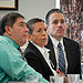 From left: Rick Chavez, President, Hispanic American Cultural Effort (HACE), Ida Hernandez, Coalition for Fairness for Hispanics in Government and Oscar Gonzales, Jr., Deputy Assistant Secretary for Administration listen to presenters during the facilitated discussion: Where Can You Assist? at the United States Department of Agriculture Hispanic Roundtable