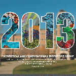 Cover image of Theoretical and Computational Biophysics Group's 2013 calendar.