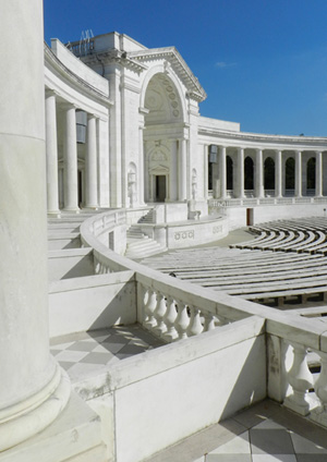 The amphitheater at Arlington National Cemetery