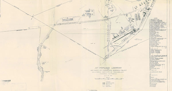 1944 Map of JPL