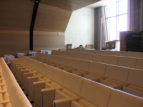 Figure 1 . Seat installation in auditorium

