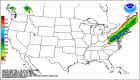 48-h probability of snowfall exceeding 12 inches by 00 UTC Monday 31 October 2011
