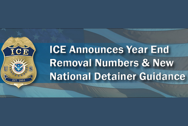 ICE announces year-end removal numbers