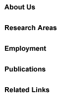 buttons 'about us'; 'Research Areas'; 'Employment'; 'publications'; and 'Related Links'