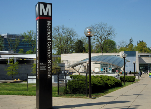 Medical Center DC Metro Stop