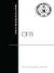 Code of Federal Regulations 2012 (Paperback Subscription Service)