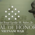   On May 16th, President Obama presented the widow of Specialist 4 Leslie H. Sabo,...