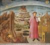 Dante holding the Divine Comedy, fresco, Michelino