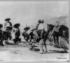 Lunch in insurrecto camp near Juarez--Mexican War