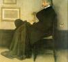 Arrangement in Grey and Black, No.2: Portrait of Thomas Carlyle, Whistler