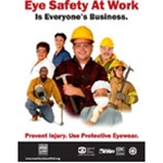 Eye Safety At Work Poster