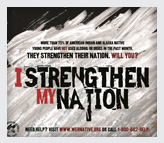 I Strengthen My Nation Banner