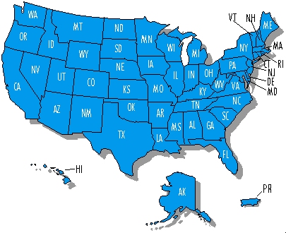 USA Map/Partners