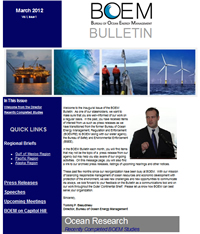 BOEM Bulletin - March  2012