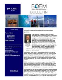 BOEM Bulletin - January 2013