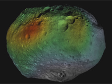 Hydrogen Hot Spots on Vesta