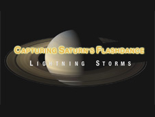 Saturn's Flashdance of Lightning