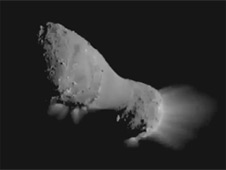 Video clip comprised of 40 frames taken of comet Hartley 2 by EPOXI