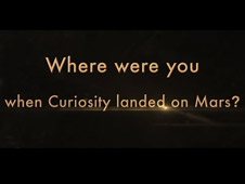 Where Were You When Curiosity Landed on Mars video 