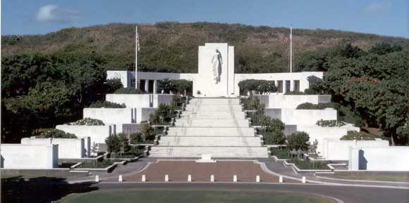 Honolulu Memorial, West Coast Memorial, and East Coast Memorial