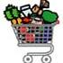 Image of shopping cart from the Food Stamp Nutrition Connection logo.