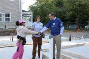 Senator Merkley Kicks Off  a Home Build for World Habitat Day