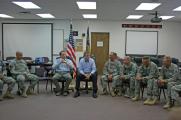 Senator Merkley and Senator Wyden visit Oregon National Guard troops