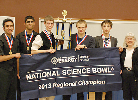 Ridgeview Classical Schools Team #1 wins Rocky Mountain Regional Science Bowl