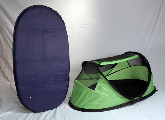 Recalled PeaPod tent and repair mattress