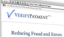 VerifyPayments.gov website