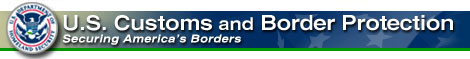 Customs and Border Protection website