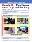 Picture of Heads Up: Real News About Drugs and Your Body- Year 07-08 Compilation for Students