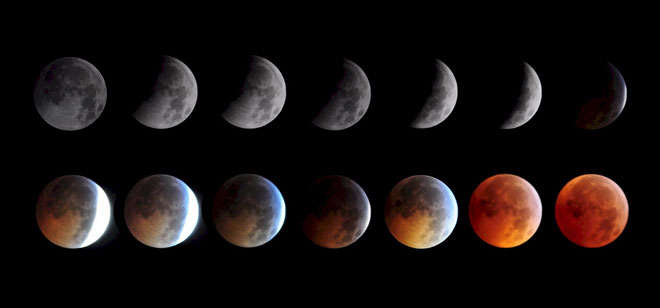 Lunar eclipse 2010 photo by Keith Burns