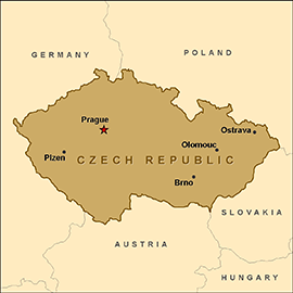 Map - Czech Republic